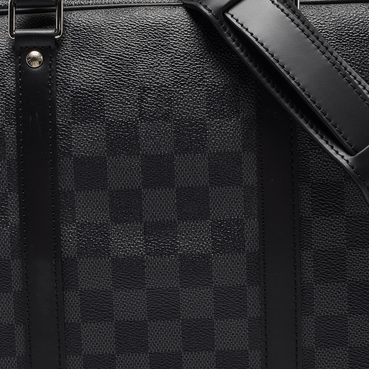 Pre Owned Louis Vuitton Damier Graphite Canvas Porte-Documents Voyage PM Bag