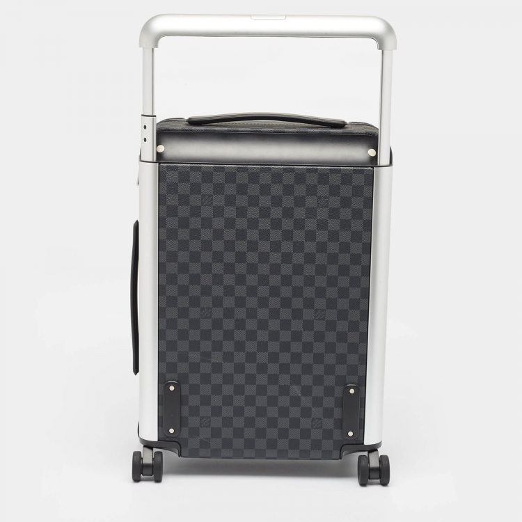 Pre Owned Louis Vuitton Damier Graphite Canvas Horizon 55 Suitcase