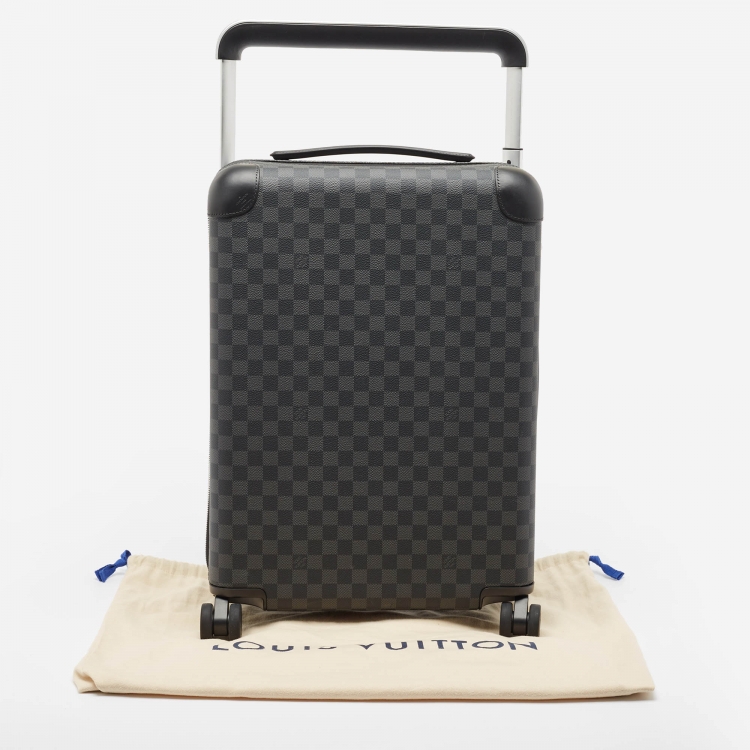 Pre Owned Louis Vuitton Damier Graphite Canvas Horizon 55 Suitcase