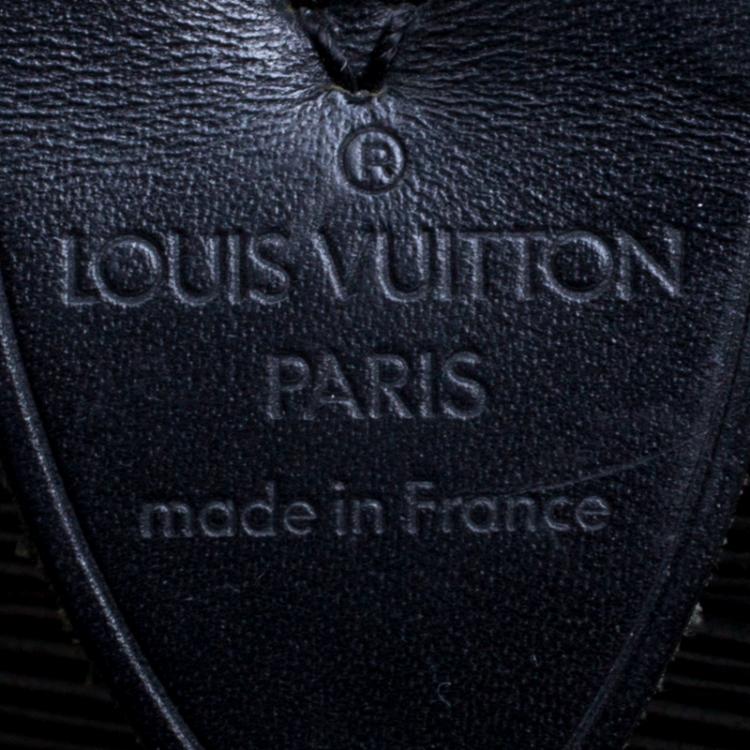 Pre Owned Louis Vuitton Black Epi Leather Keepall 55