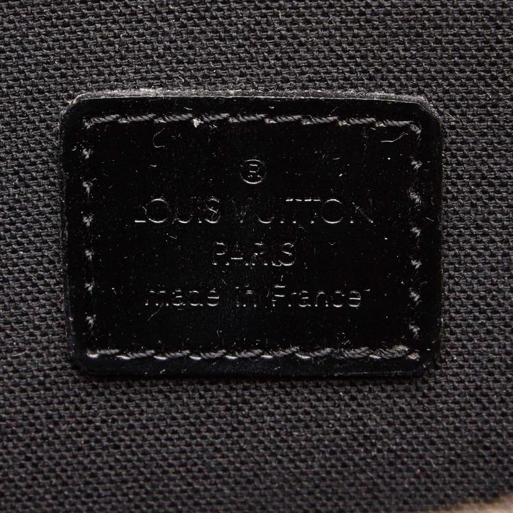 Pre Owned Louis Vuitton Monogram Glace Leather Steve Messenger Bag