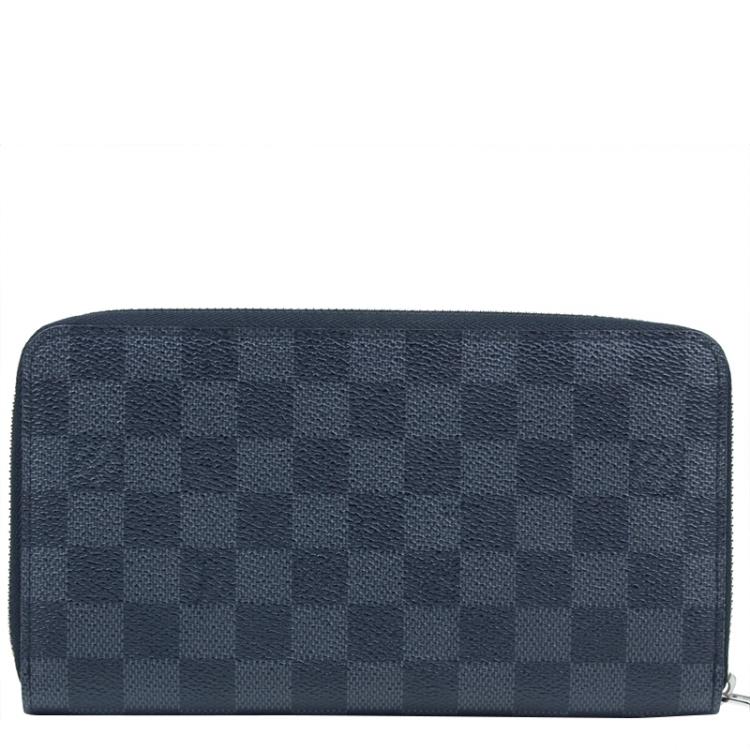 Pre Owned Louis Vuitton Damier Graphite Canvas Zippy Organizer Wallet