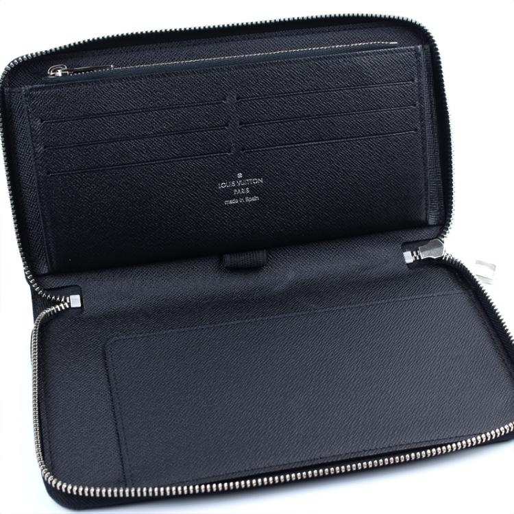 Pre Owned Louis Vuitton Damier Graphite Canvas Zippy Organizer Wallet