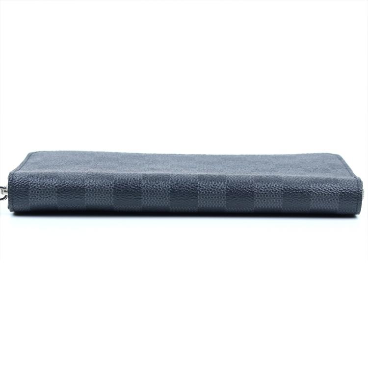 Pre Owned Louis Vuitton Damier Graphite Canvas Zippy Organizer Wallet