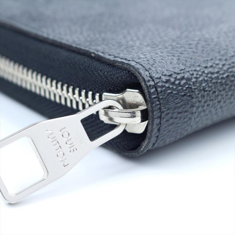 Pre Owned Louis Vuitton Damier Graphite Canvas Zippy Organizer Wallet