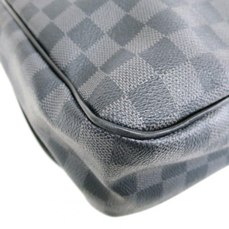 Pre Owned Louis Vuitton Damier Graphite Daniel Messenger Bag GM