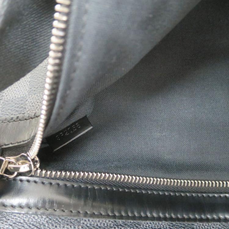 Pre Owned Louis Vuitton Damier Graphite Daniel Messenger Bag GM