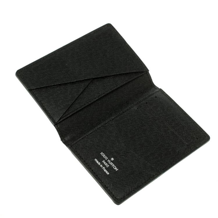 Pre Owned Louis Vuitton Damier Graphite Canvas Pocket Organiser 