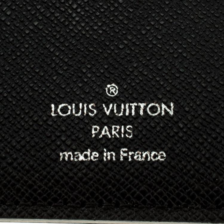 Pre Owned Louis Vuitton Damier Graphite Canvas Pocket Organiser 