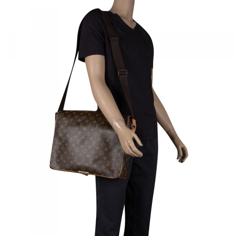 Pre Owned Louis Vuitton Monogram Canvas Abbesses Bag