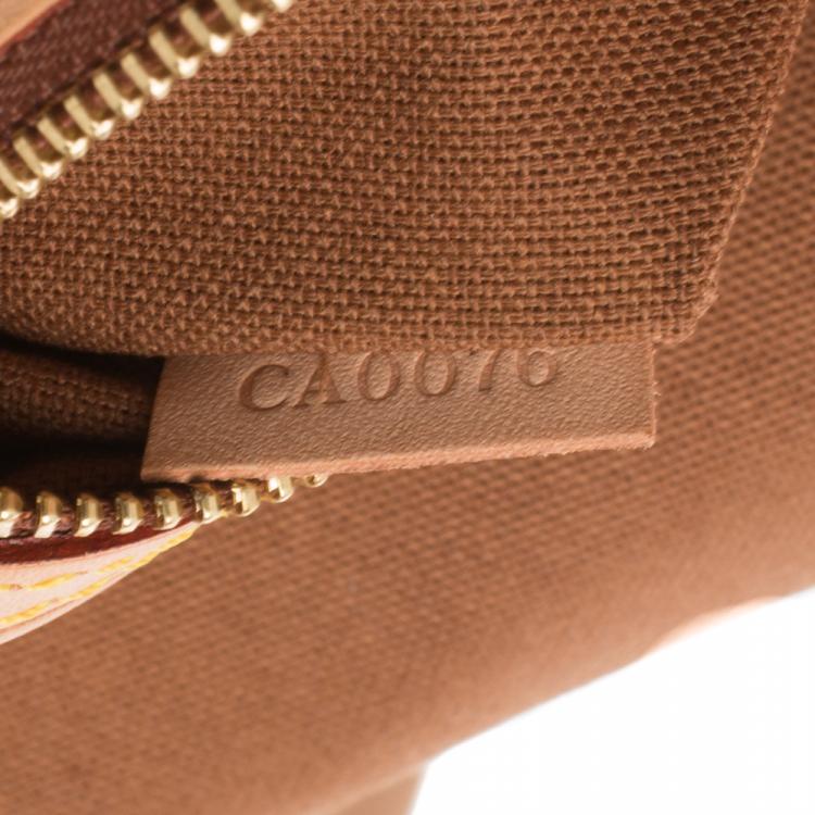 Pre Owned Louis Vuitton Monogram Canvas Abbesses Bag