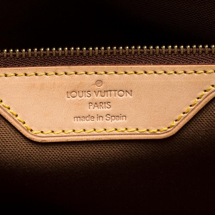 Pre Owned Louis Vuitton Monogram Canvas Abbesses Bag