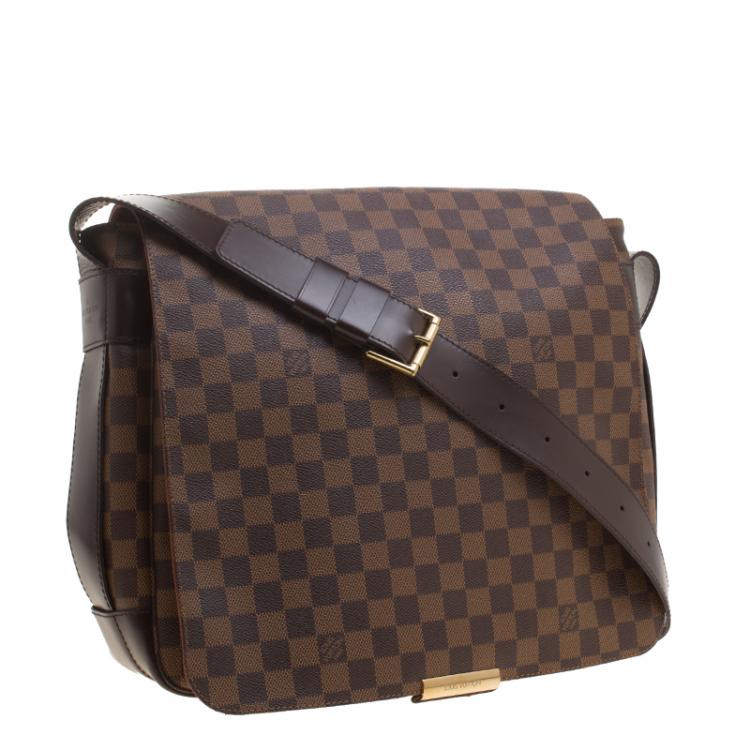 Pre Owned Louis Vuitton Damier Ebene Canvas Bastille Messenger Bag