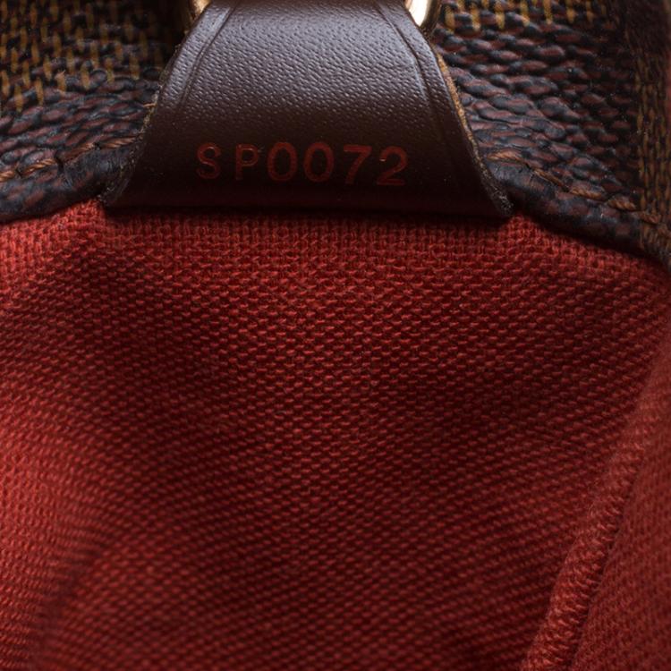 Pre Owned Louis Vuitton Damier Ebene Canvas Bastille Messenger Bag