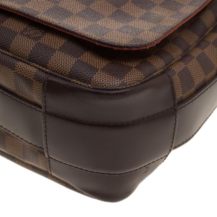 Pre Owned Louis Vuitton Damier Ebene Canvas Bastille Messenger Bag