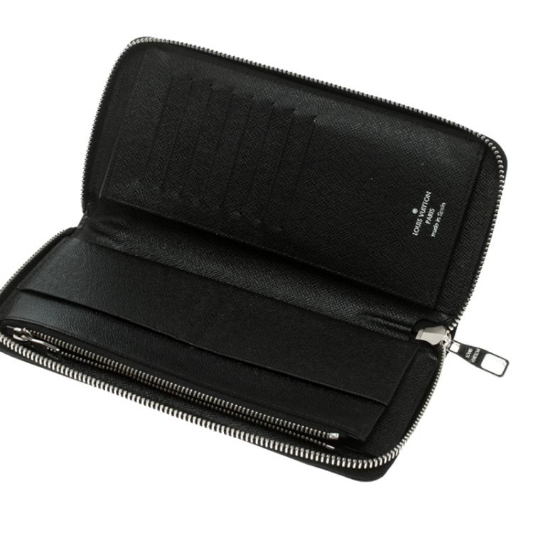 Pre Owned Louis Vuitton Damier Graphite Canvas Zippy Organizer Wallet