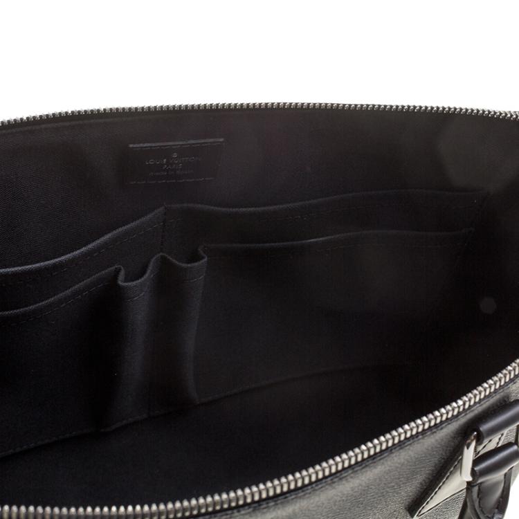 Pre Owned Louis Vuitton Damier Graphite Canvas Porte Documents Jour Messenger Bag