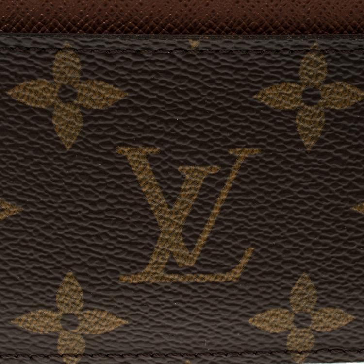 Pre Owned Louis Vuitton Monogram Canvas Card Holder
