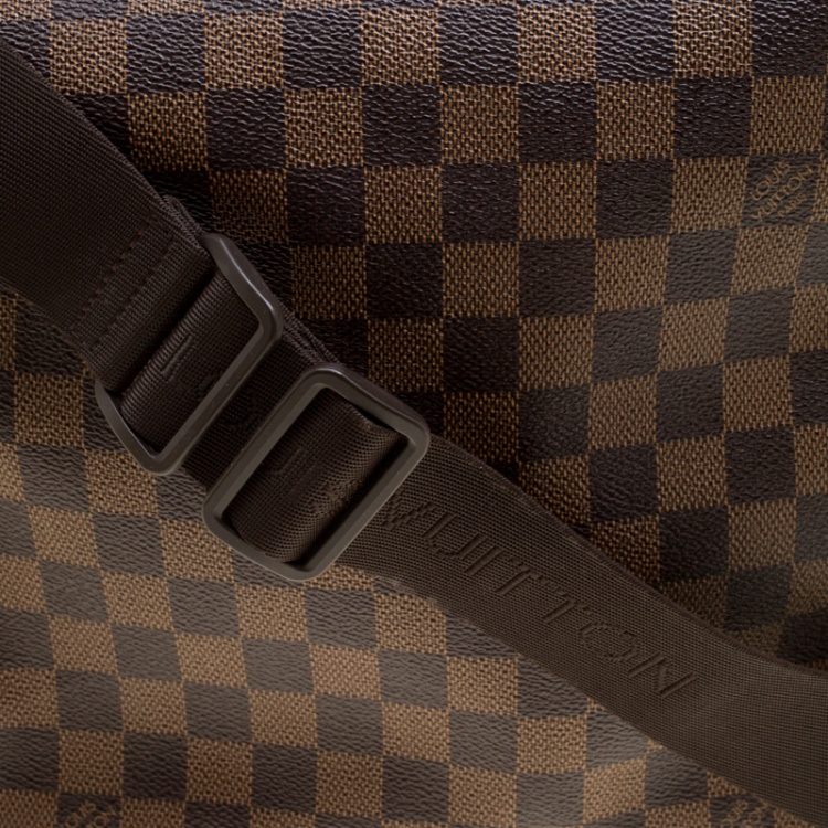 Pre Owned Louis Vuitton Damier Ebene Canvas Naviglio Messenger Bag