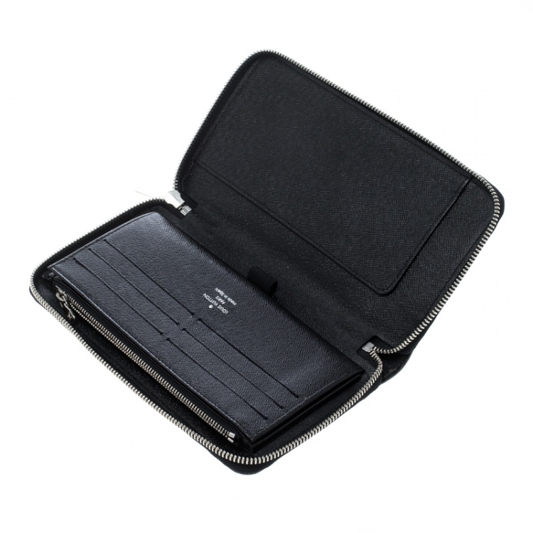 Pre Owned Louis Vuitton Damier Graphite Canvas Zippy Organizer Wallet
