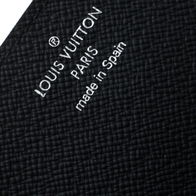 Pre Owned Louis Vuitton Black Epi Leather Card Case