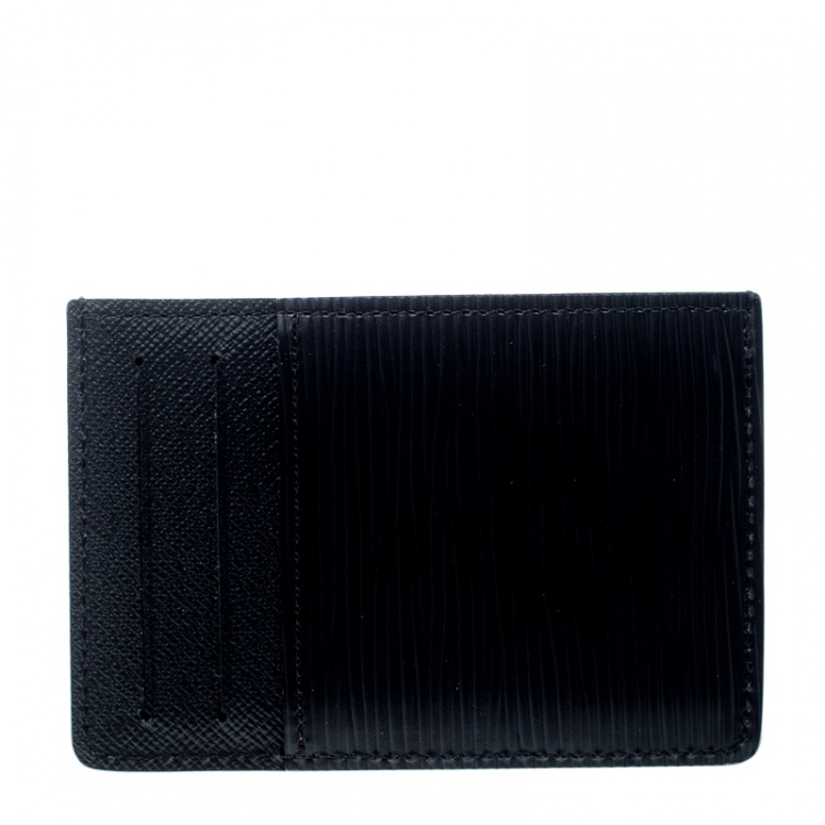 Pre Owned Louis Vuitton Black Epi Leather Neo Porte Cartes Card Holder
