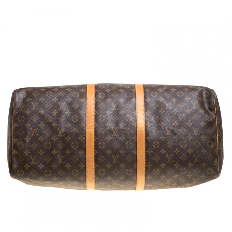 Pre Owned Louis Vuitton Monogram Canvas Keepall 60