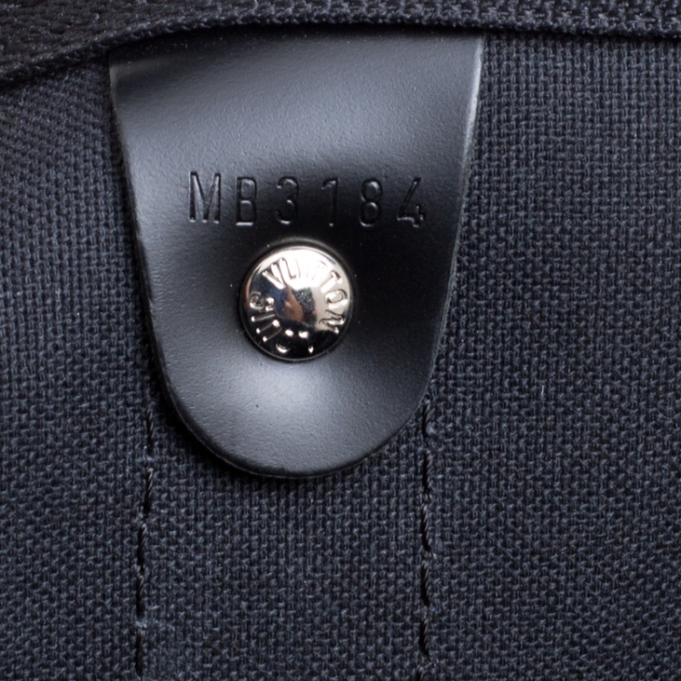 Pre Owned Louis Vuitton Damier Graphite Canvas Keepall Bandouliere 45