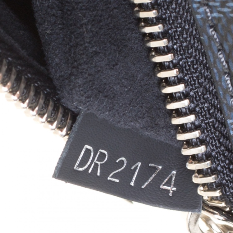 Pre Owned Louis Vuitton Damier Cobalt Canvas Greenwich Messenger Bag