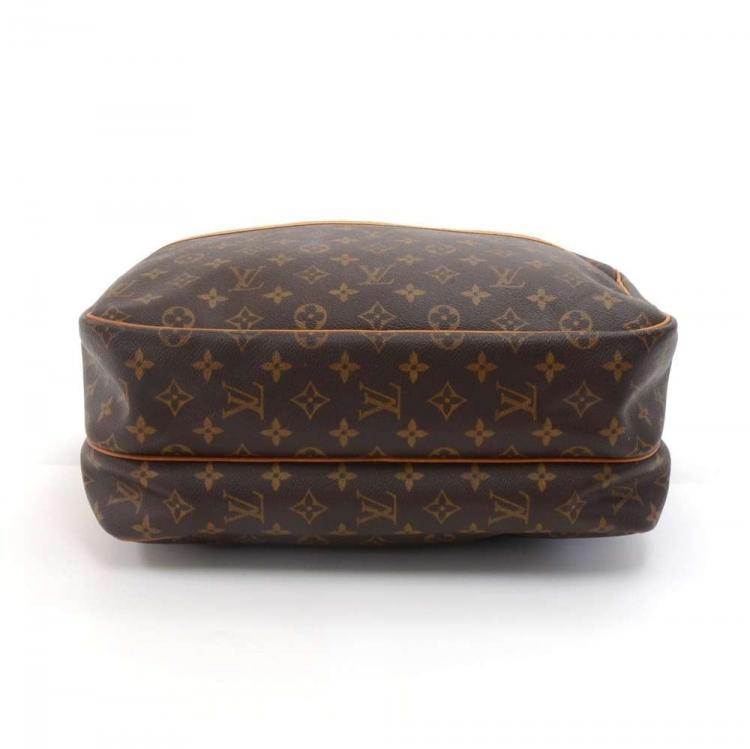 Pre Owned Louis Vuitton Monogram Canvas Reporter GM Bag