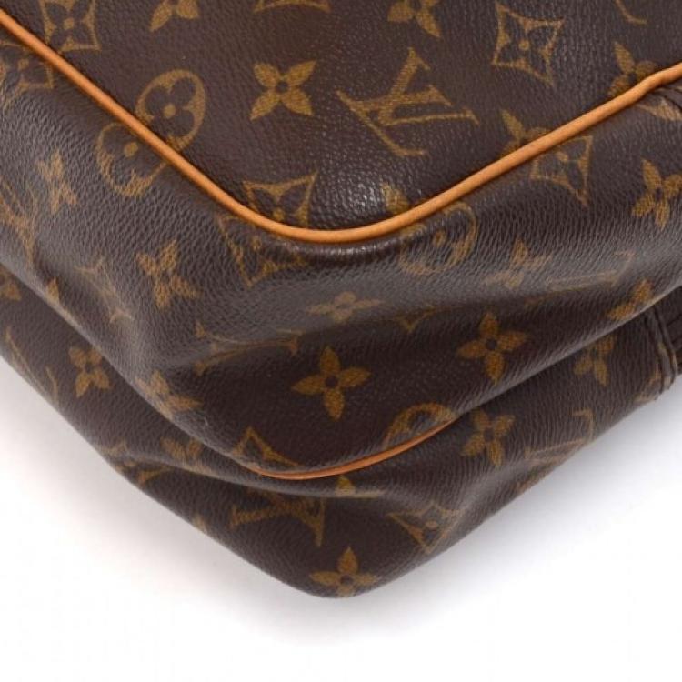 Pre Owned Louis Vuitton Monogram Canvas Reporter GM Bag