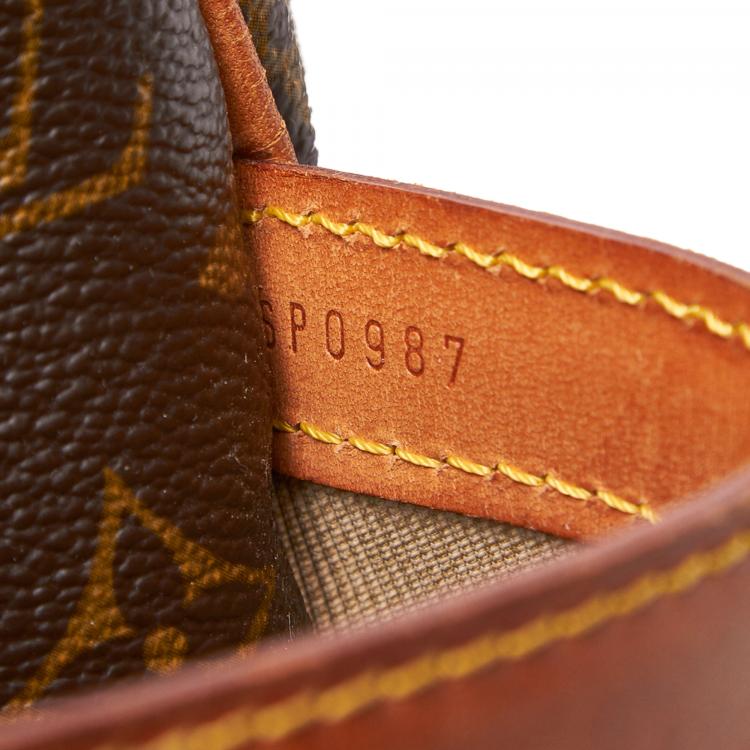 Pre Owned Louis Vuitton Monogram Canvas Reporter GM Bag