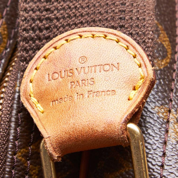 Pre Owned Louis Vuitton Monogram Canvas Reporter GM Bag
