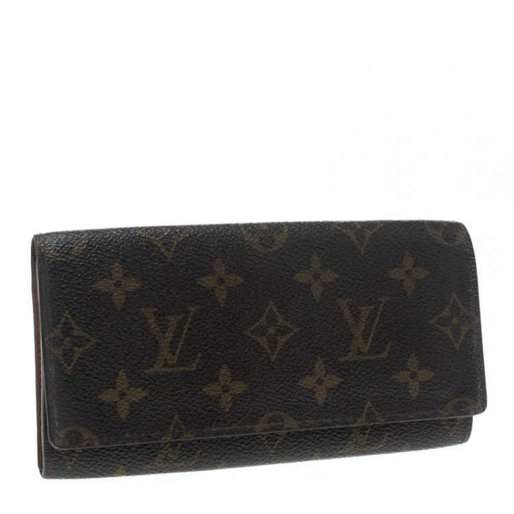 Pre Owned Louis Vuitton Monogram Canvas Wallet