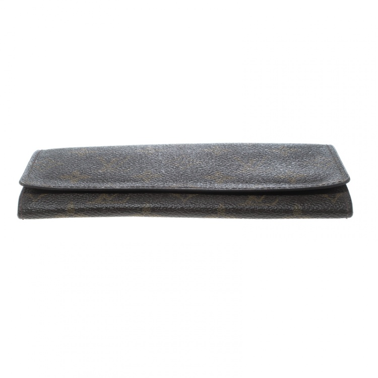 Pre Owned Louis Vuitton Monogram Canvas Wallet