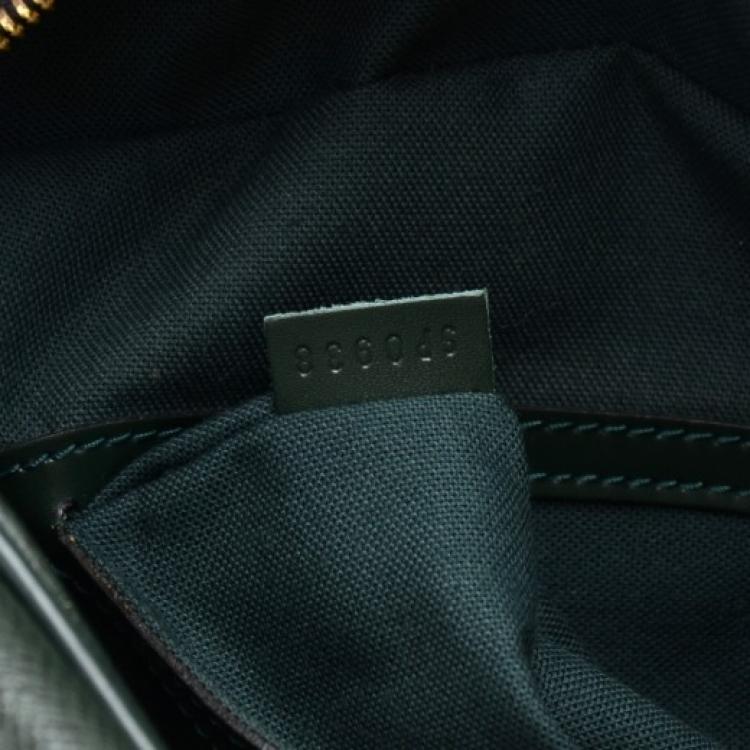 Pre Owned Louis Vuitton Epicea Taiga Leather Reporter Bag