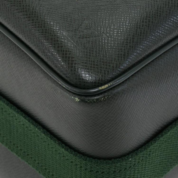 Pre Owned Louis Vuitton Epicea Taiga Leather Reporter Bag