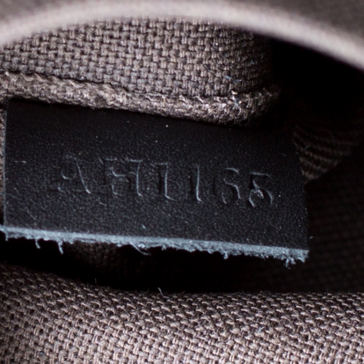 Pre Owned Louis Vuitton Black Damier Infini Leather Daily Bag