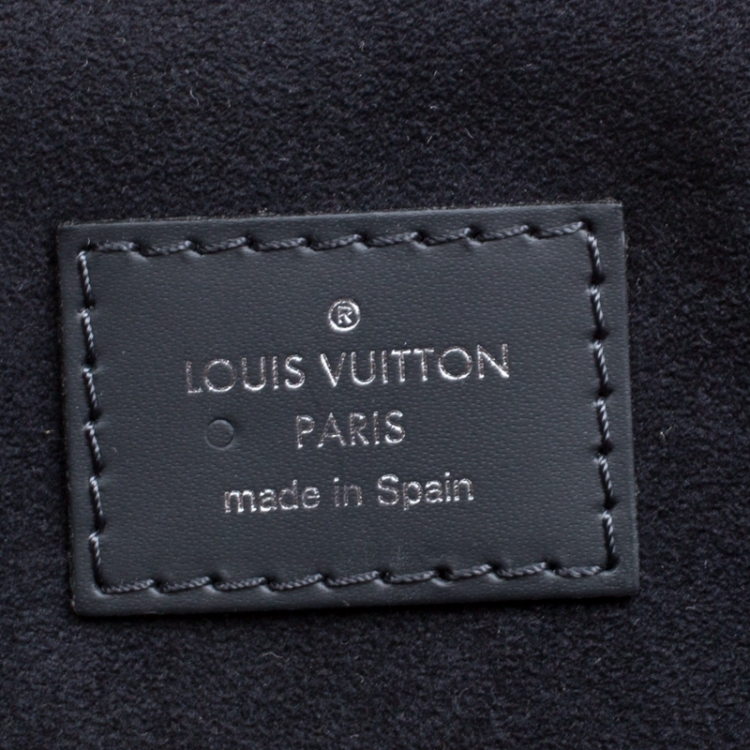 Pre Owned Louis Vuitton Damier Cobalt Canvas and Leather Greenwich Messenger Bag