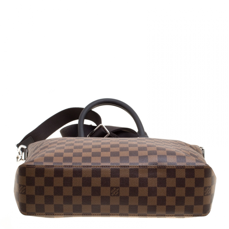 Pre Owned Louis Vuitton Damier Ebene Canvas Jake Bag