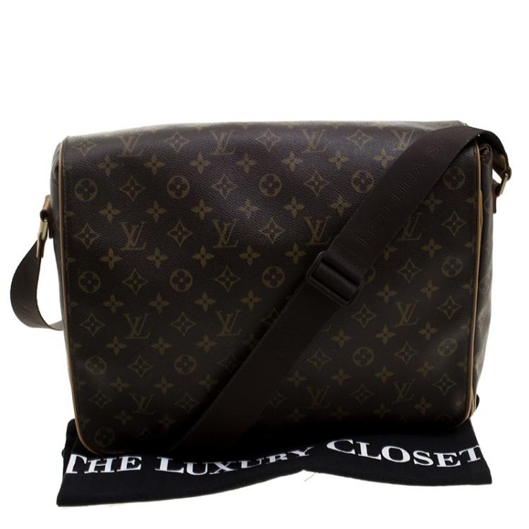 Pre Owned Louis Vuitton Monogram Canvas Abbesses Messenger Bag