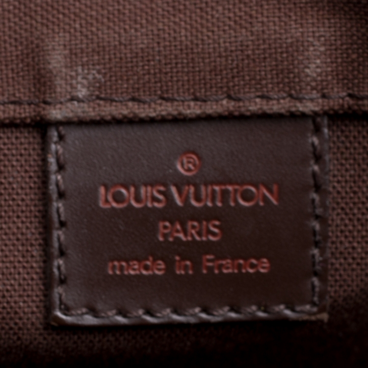 Pre Owned Louis Vuitton Damier Ebene Canvas Bastille Bag