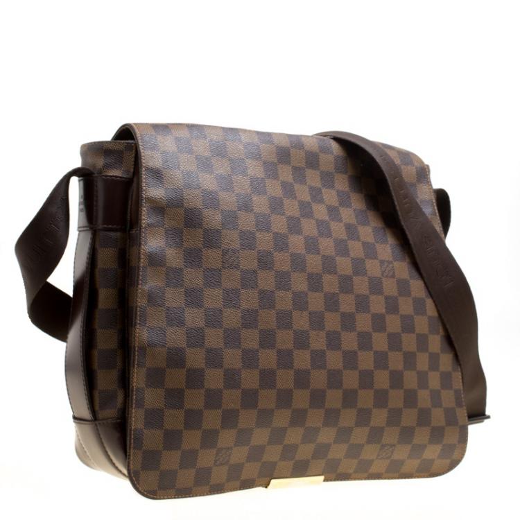 Pre Owned Louis Vuitton Damier Ebene Canvas Bastille Bag