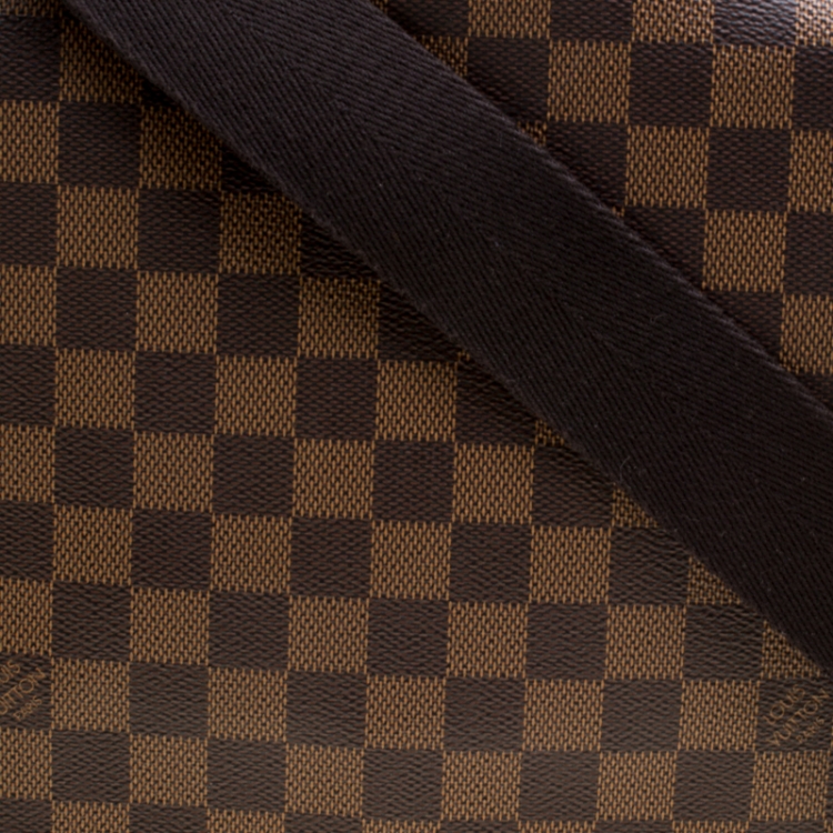 Pre Owned Louis Vuitton Damier Ebene Canvas District PM Bag