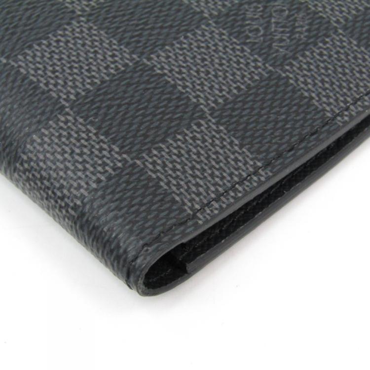 Pre Owned Louis Vuitton Damier Graphite Canvas Wallet