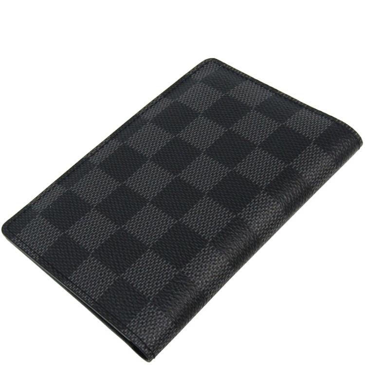 Pre Owned Louis Vuitton Damier Graphite Canvas Wallet