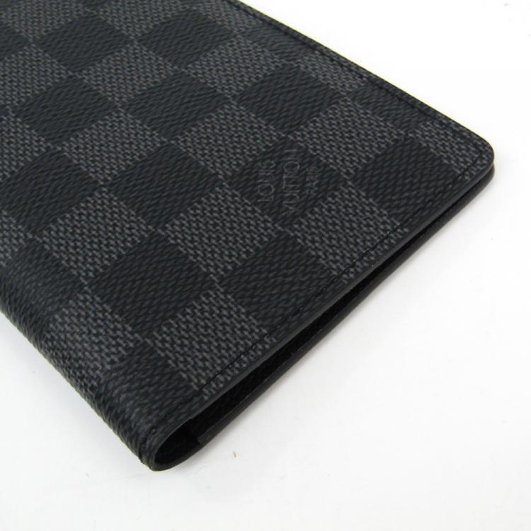 Pre Owned Louis Vuitton Damier Graphite Canvas Wallet