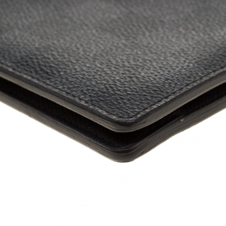 Pre Owned Louis Vuitton Damier Graphite Canvas Bifold Wallet