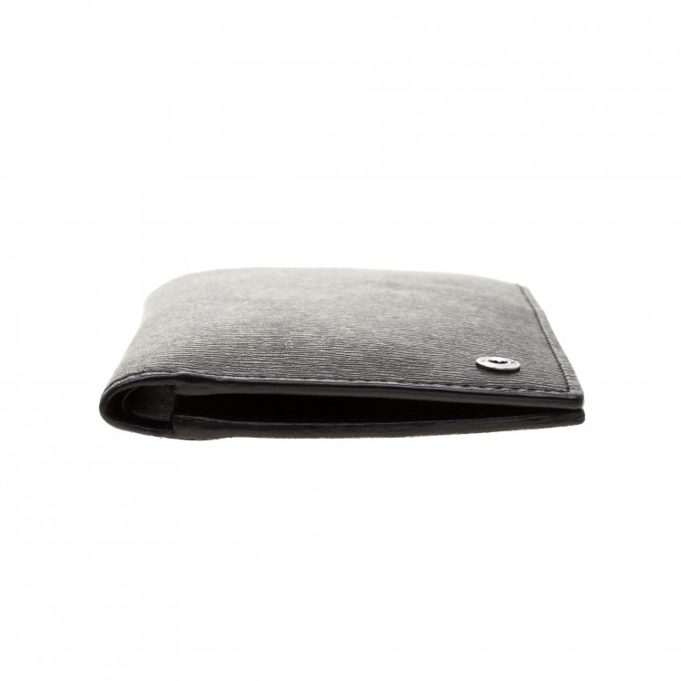 Pre Owned Montblanc Black Leather Westside Wallet
