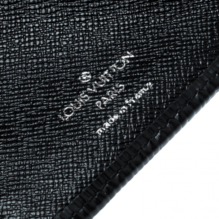 Pre Owned Louis Vuitton Black Epi Leather Koala Wallet
